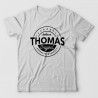Votre prenom ici - tshirt personnalisé anniversaire Votre prenom ici - tshirt personnalisé anniversaire