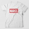MARCEL- tee shirts humour parodie logo MARVEL MARCEL- tee shirts humour parodie logo MARVEL