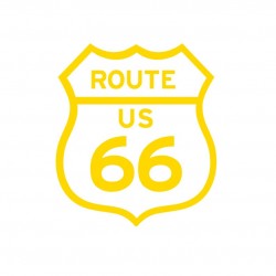 Tee shirt biker - route us 66