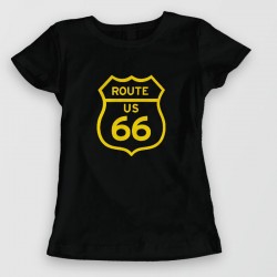 Tee shirt biker - route us 66