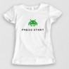 Press start - tee shirt de gamer - geek Press start - tee shirt de gamer - geek