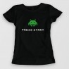 Press start - tee shirt de gamer - geek Press start - tee shirt de gamer - geek