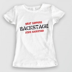 What happens backstage stays backstage Tshirt