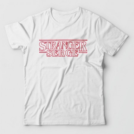 Tee shirt Stranger Things personnalisé avec votre prénom
