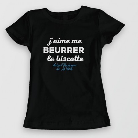 T-shirts OSS 117 - j'aime me beurrer la biscotte