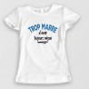 Tshirt - humour - Trop marre d'avoir toujours raison Tshirt - humour - Trop marre d'avoir toujours raison