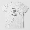 Tee shirt humour - Serial chiller Tee shirt humour - Serial chiller
