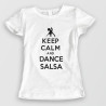 T-shirts imprimé Danse - Keep calm and dance SALSA T-shirts imprimé Danse - Keep calm and dance SALSA