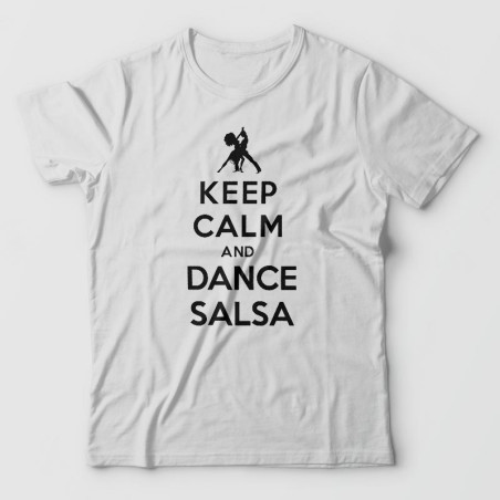 T-shirts imprimé Danse - Keep calm and dance SALSA