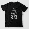 T-shirts imprimé Danse - Keep calm and dance SALSA T-shirts imprimé Danse - Keep calm and dance SALSA