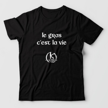 T-shirts réplique de Kaamelott - Le gras c'est la vie