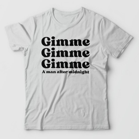 tee shirt music abba - Gimme gimme gimme