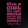 Marylin tee shirt - Give a girl the right shoes... Marylin tee shirt - Give a girl the right shoes...