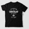 tee shirt humour - chocolat tee shirt humour - chocolat