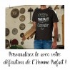 le tshirt" L'homme parfait" personnalisable le tshirt" L'homme parfait" personnalisable