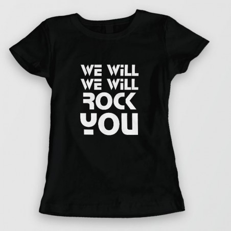 We will rock you- tee-shirt-queen