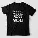 We will rock you- tee-shirt-queen