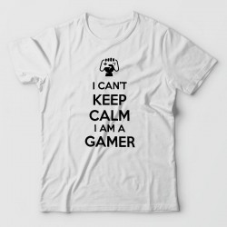 I can't KEEP CALM i am a GAMER - tshirt