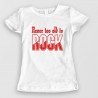 Never too old to Rock - tee shirt imprimé Never too old to Rock - tee shirt imprimé