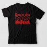 Never too old to Rock - tee shirt imprimé Never too old to Rock - tee shirt imprimé